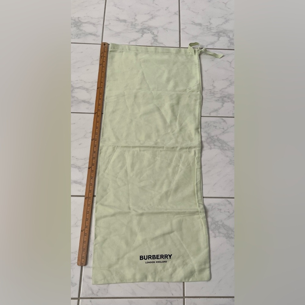 Authentic EXTRA LONG Burberry Dust Bag